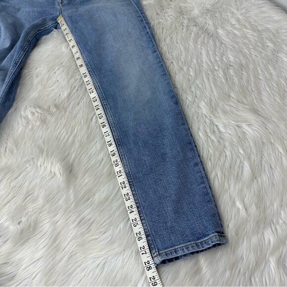 Re/Done Women's NWT‎ Mid 90's Hi-Rise Button-Fly Ankle Stretch Jeans W26-28/L28 - Picture 9 of 10